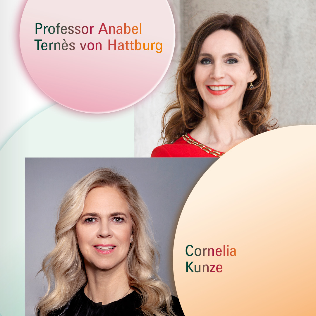 Prof. Anabel Ternès von Hattburg and Cornelia Kunze
